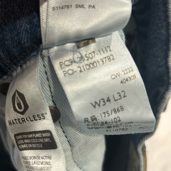 LEVIS 502 JEANS 34-32 - Picture 5 of 5